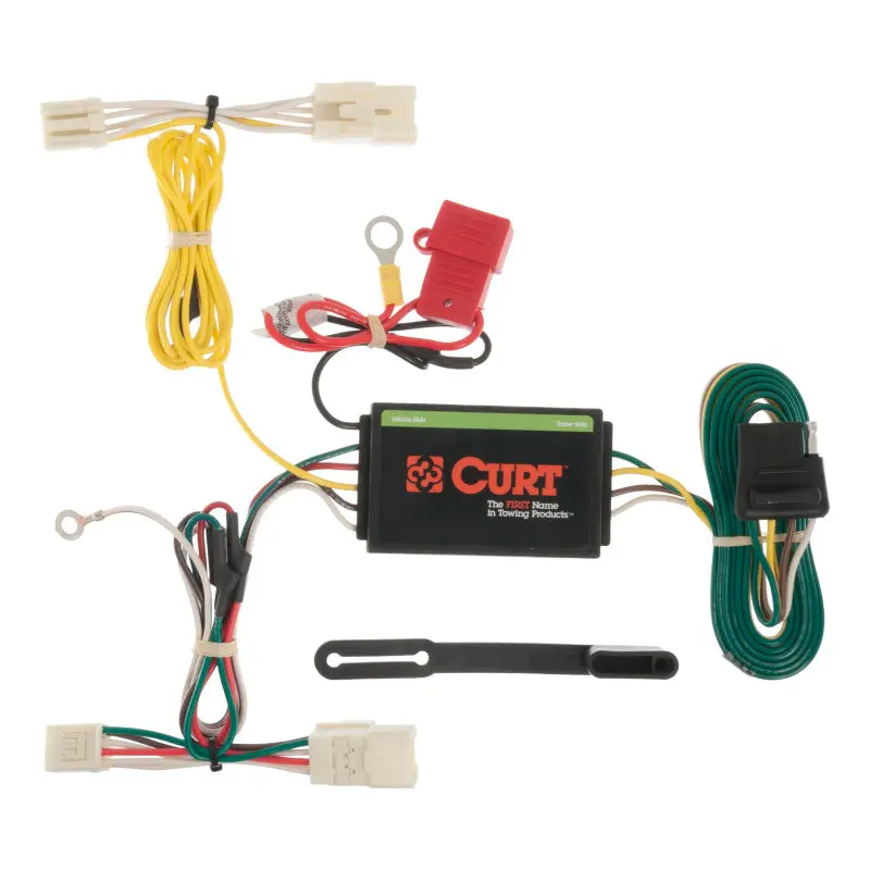 Curt Custom 4-Way Flat Trailer Wiring Harness For 2012–2017 Toyota Prius V 1
