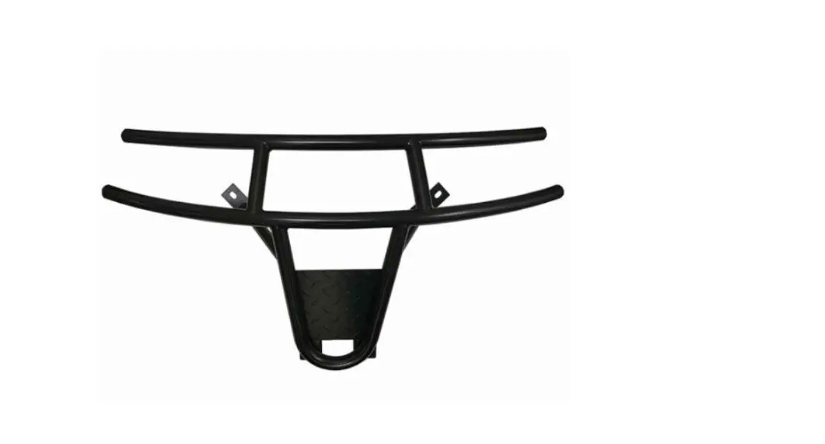 Black Brush Guard For Ezgo Rxv Golf Carts 2008+ 1