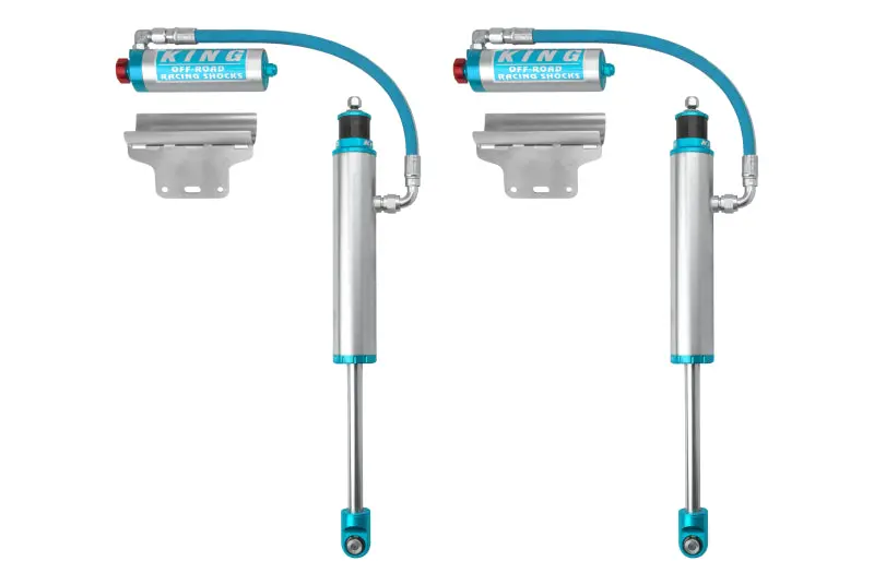King Shocks 2005+ Toyota Tacoma (6 Lug) Rear 2.5 Dia Remote Reservoir Shock W/Adjuster (Pair) 1