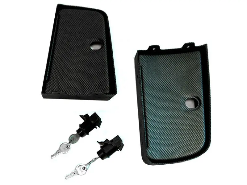 Carbon Fiber Glove Box Doors For Star Classic Golf Carts 1