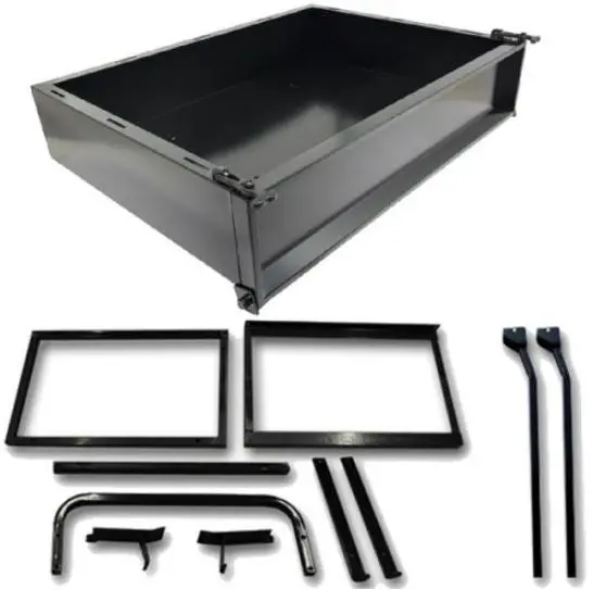 Rear Cargo Box For Club Car Precedent Golf Carts 2008+ 1