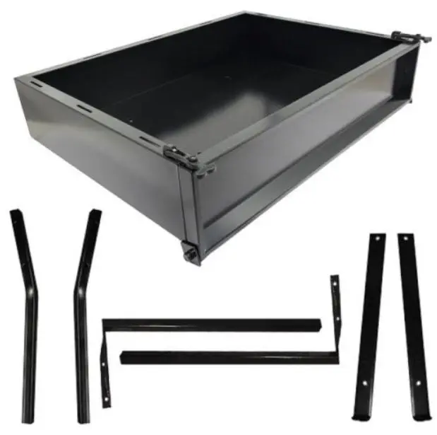 Rear Cargo Box Storage For Ezgo Rxv Golf Carts 2008+ 1