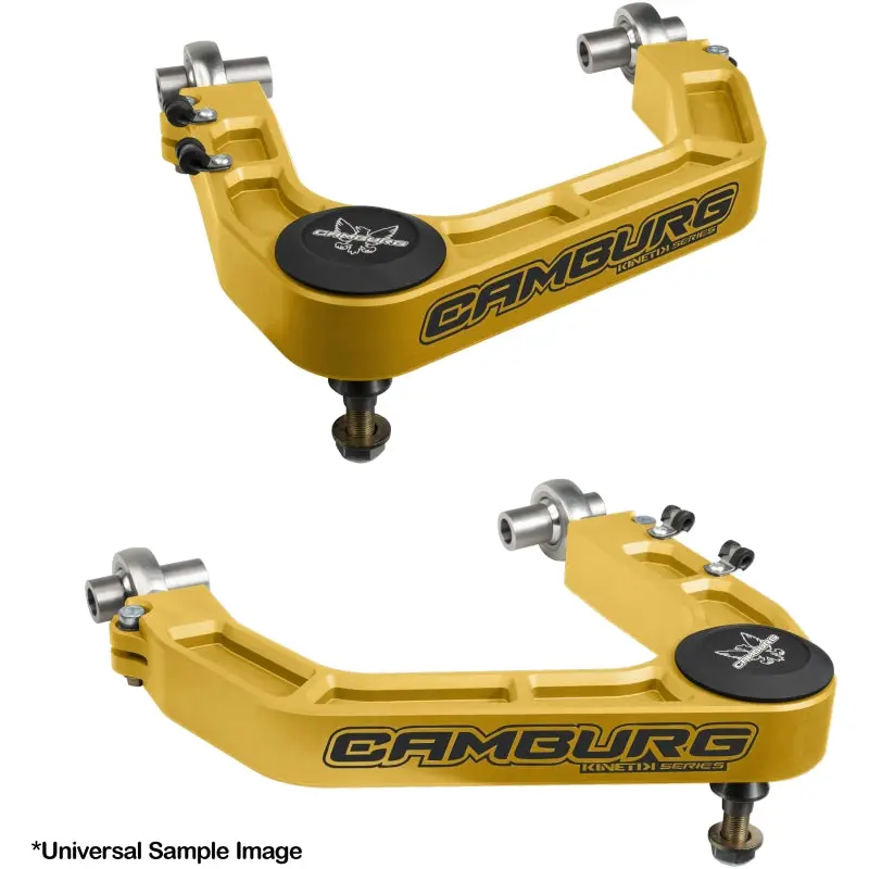 Camburg 21-24 Ford F-150 (Ex. Raptor) Kinetik Series Billet Upper Control Arms - Gold 1