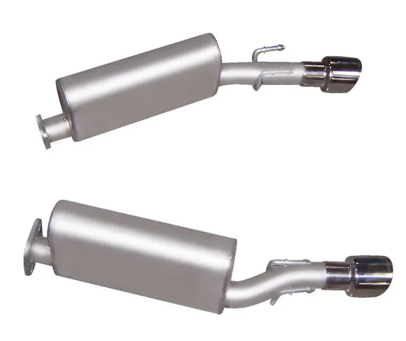Gibson 05-06 Pontiac Gto Base 6.0L 2.5In Axle-Back Dual Exhaust - Stainless 1