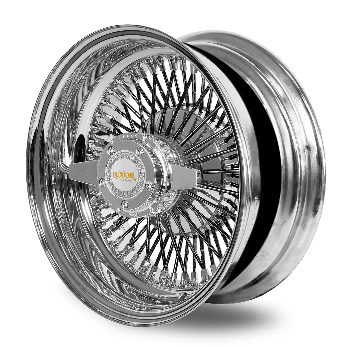 [Sale] 4Pc 14X7" 72 Straight Lace Reverse With Color Spokes 1