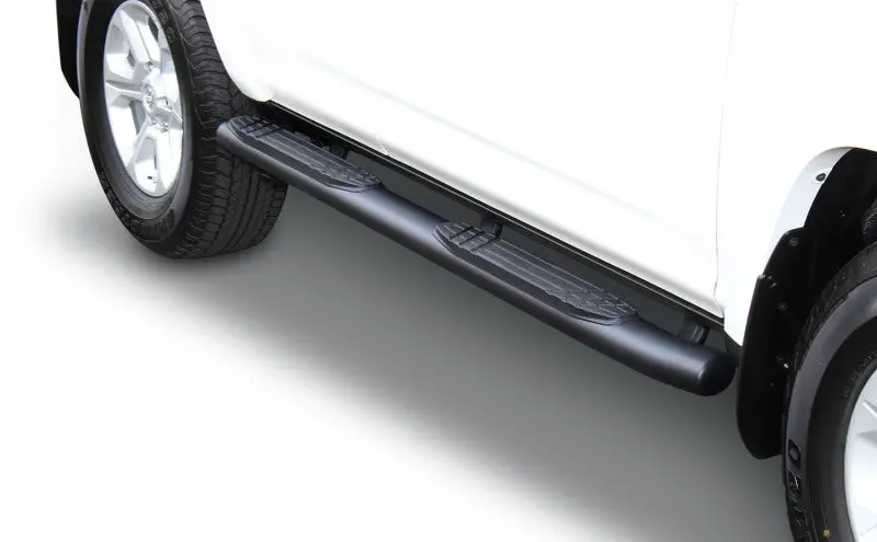 Go Rhino 415 Series Side Steps — Cab-Length — Textured Black — Fits 2010–2020 Toyota 4Runner 1