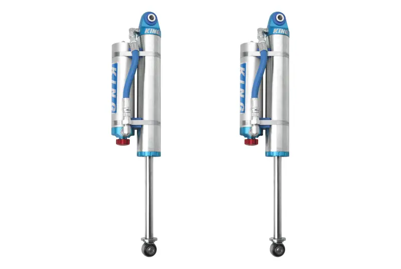 King Shocks 07-18 Chevrolet Silverado 1500 Rear 2.5 Dia Piggy Hose Res Shock W/Adjuster (Pair) 1