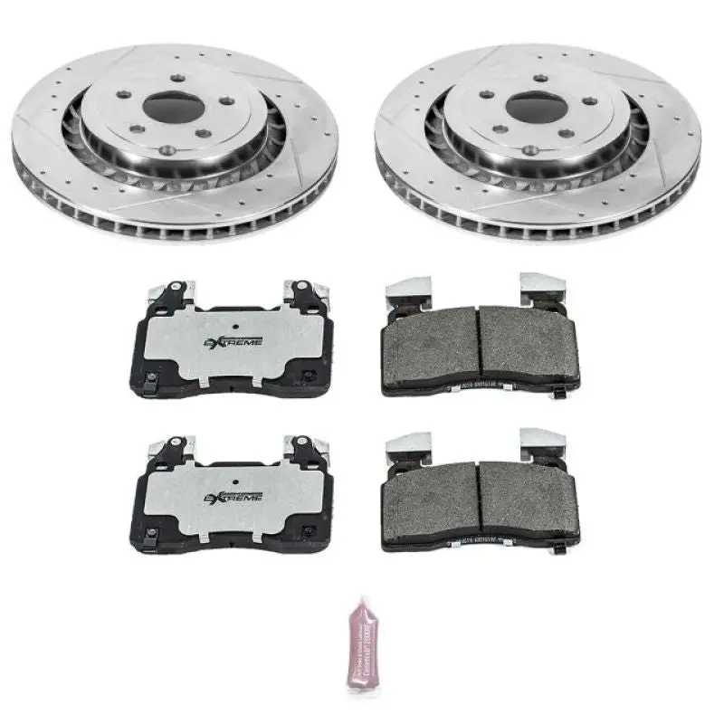 Power Stop 14-17 Chevrolet Ss Front Z26 Street Warrior Brake Kit 1