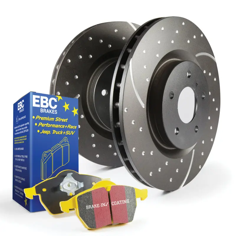 Ebc Yellowstuff High-Performance Brake Pad & Gd Rotor Kit (S5 Series) 2
