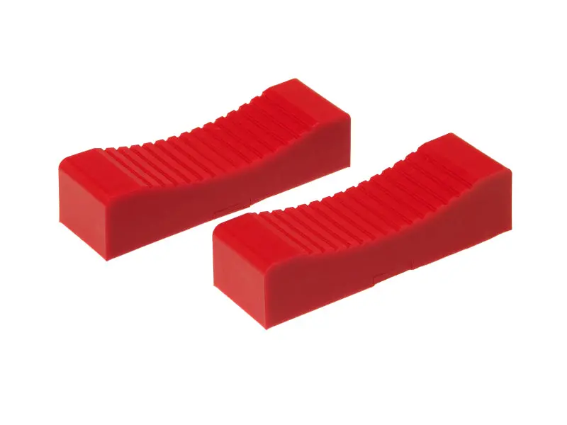 Prothane Universal Jack And Stand Pads — Red, Fits 1.5″ X 6″ Pad Surface 1