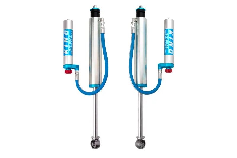 King Shocks 98-02 Toyota Land Cruiser 100 Rear 2.5 Dia Remote Res Shock W/Adjuster (Pair) 1