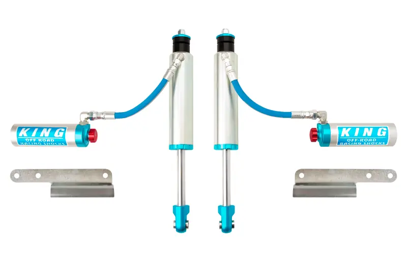 King Shocks 98-02 Toyota Land Cruiser 100 Front 2.5 Dia Remote Res Shock W/Adjuster (Pair) 1