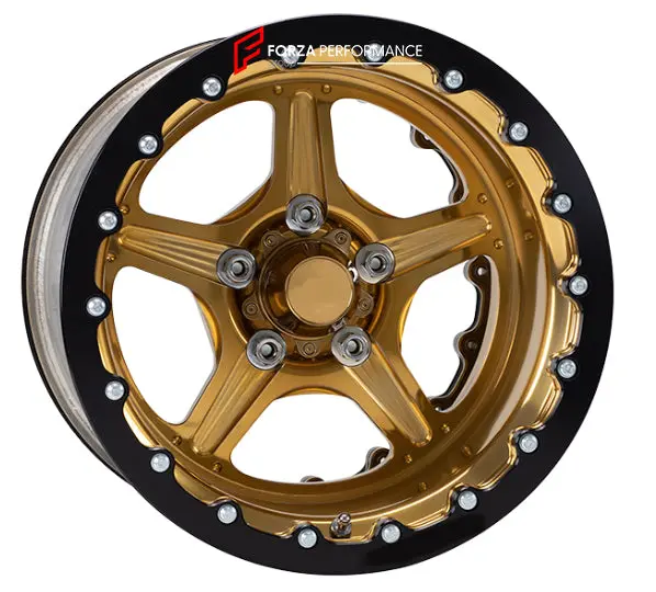 Double Beadlock Forged Wheels For Ford Mustang Shelby 1