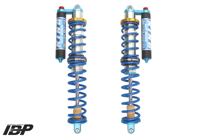 King Shocks 18+ Rzr-Xp Turbo S 3.0 Rear Internal Bypass Piggyback Coilover W/ Finned Res & Adjuster 1