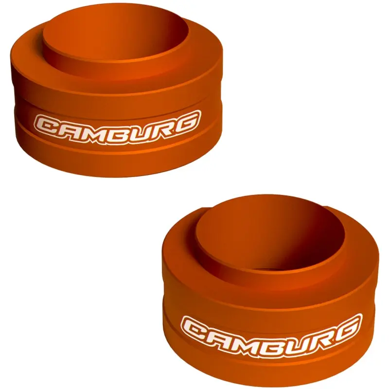 Camburg 2024+ Ford Ranger Raptor 2.5In Front Spring Preload Spacer Kit (Fox Orange) 1