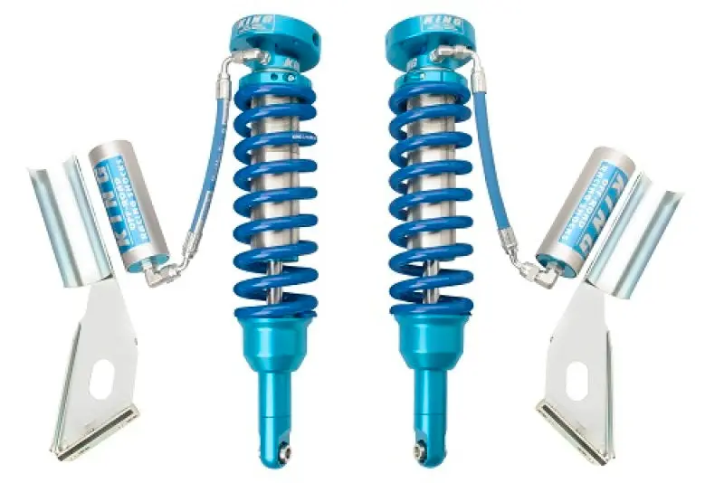 King Shocks 2016+ Toyota Hilux Front 2.5 Dia Remote Reservoir Coilover (Pair) 1