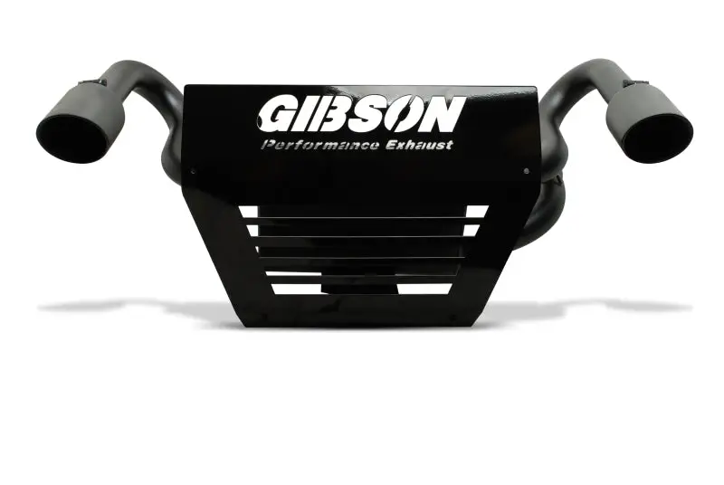 Gibson Dual Exhaust System – 2.25-Inch Black Ceramic Coated, Fits Polaris Rzr Xp Turbo Eps (2016–2018) 1