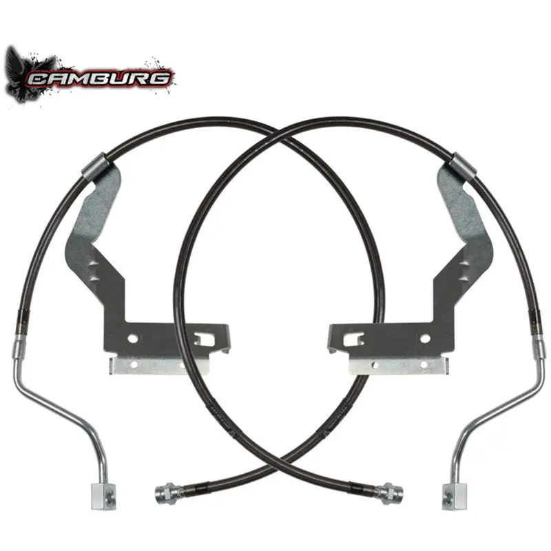 Camburg 17-24 Ford F-250/350 4Wd Extended Front Brake Line Kit (+3.5In. / 33.5In.L) 1