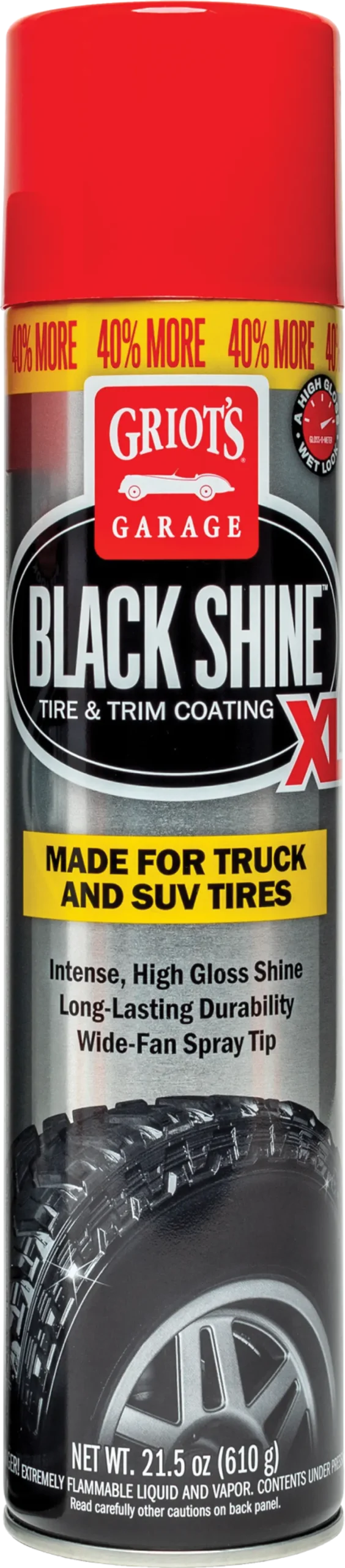Griots Garage Black Shine Tire And Trim Coating Xl - 21.5Oz - Single 1