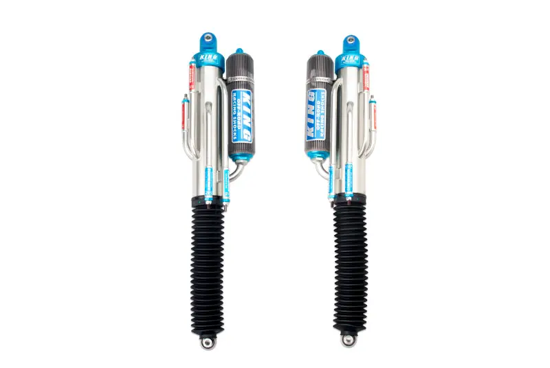 King Shocks 2017+ Ford F150 Raptor 4Wd Rear 3.0 Dia Bypass Piggyback Shock W/Perf Fin Res (Pair) 1