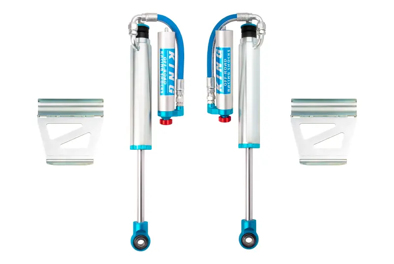 King Shocks 03-09 Toyota Land Cruiser 120 Rear 2.5 Dia Remote Res Shock W/Adjuster (Pair) 1