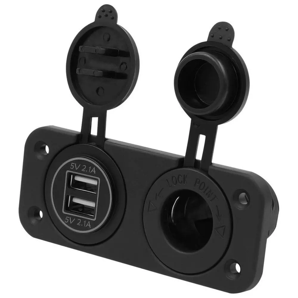 Universal Usb Charger/Dual Port Assembly 1