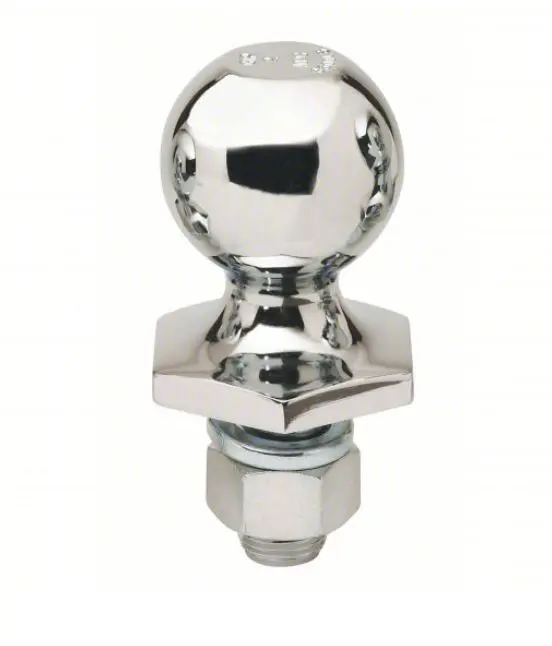 Golf Cart 2" Trailer Hitch Ball: 6,000 Lb. Wt. Capacity 1