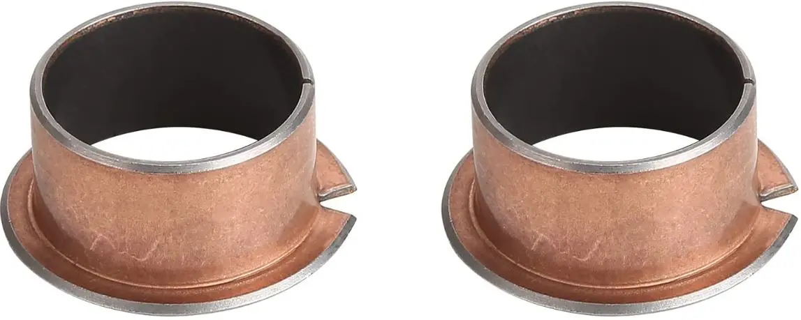 Set (2) Of Spindle Bushings W/ Flange For Ezgo Txt Golf Carts 2001+ 1