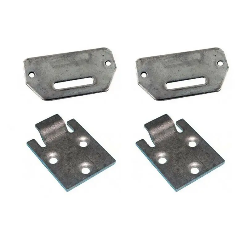 Seat Hinge Plate Set (2 Male & 2 Female) For Ezgo Golf Carts G&E 1995+ 1