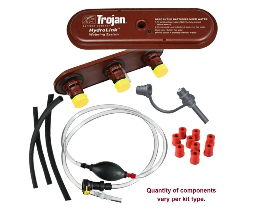 Trojan Battery Watering Kit For 48V Golf Carts With 6V Or 12V Batteries 1