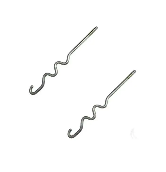 Set Of Battery Hold Down Rods For Club Car Precedent Golf Carts 2008.5+ 1