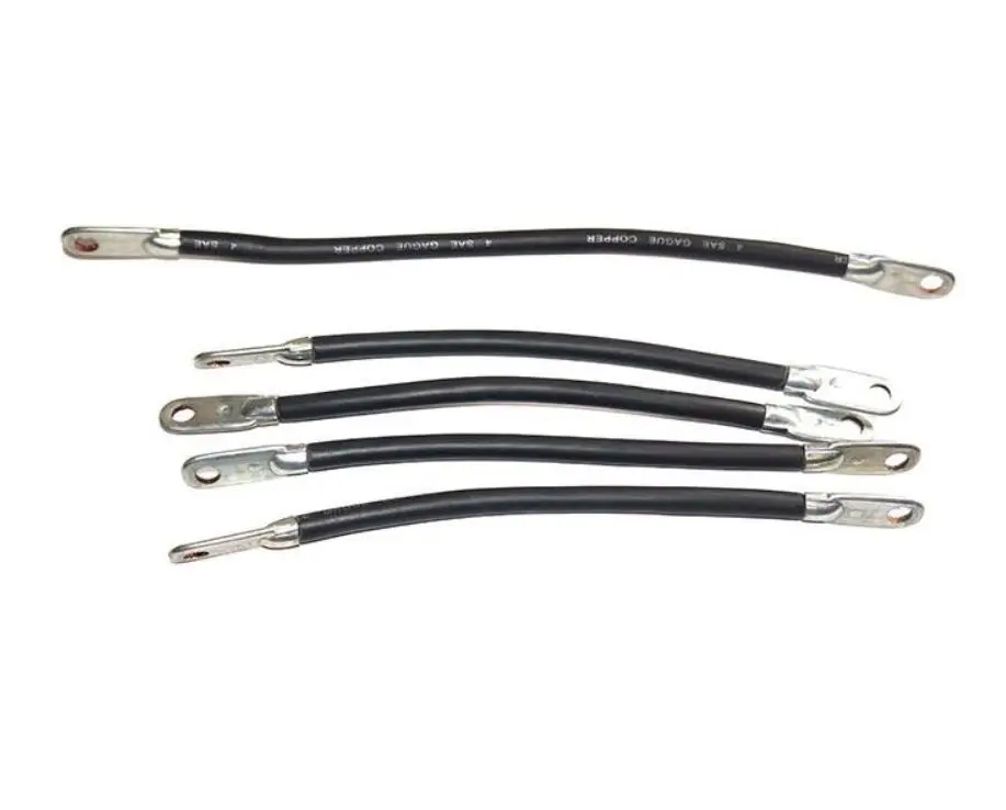Battery Cable Set For Ezgo Txt Golf Carts 1994+ 1
