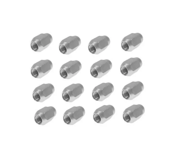 Chrome Lug Nut Set- Standard For Ezgo And Club Car Golf Carts 1