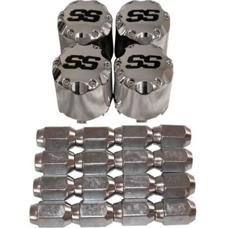 Ss Center Cap And Metric Lug Nuts Kit For Yamaha And Star Golf Carts 1