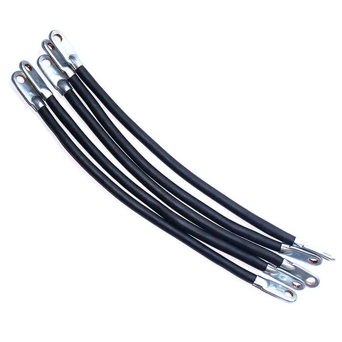 12" Battery Cable Set For Club Car Ds Golf Carts 1981+ 1