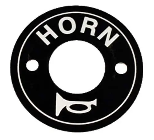 Horn Switch Plate Decal For Ezgo Golf Carts 1