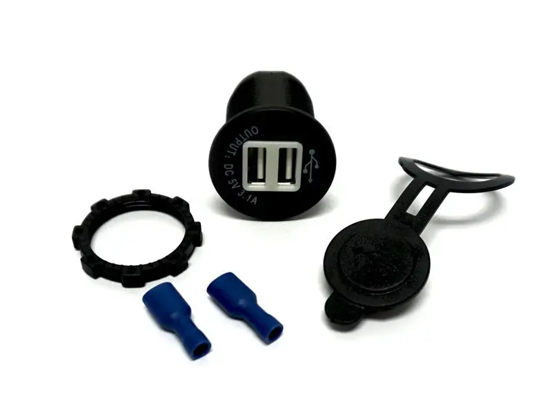 Dual Usb Golf Cart Waterproof Charger Port 1