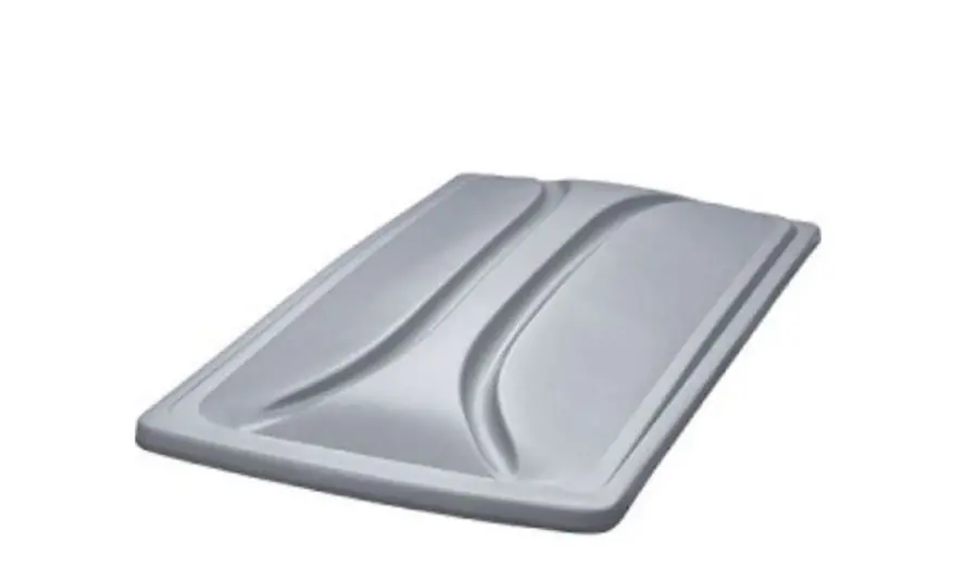 80" Silver Extended Roof Kit For Ezgo Rxv Golf Carts 2008+ 1