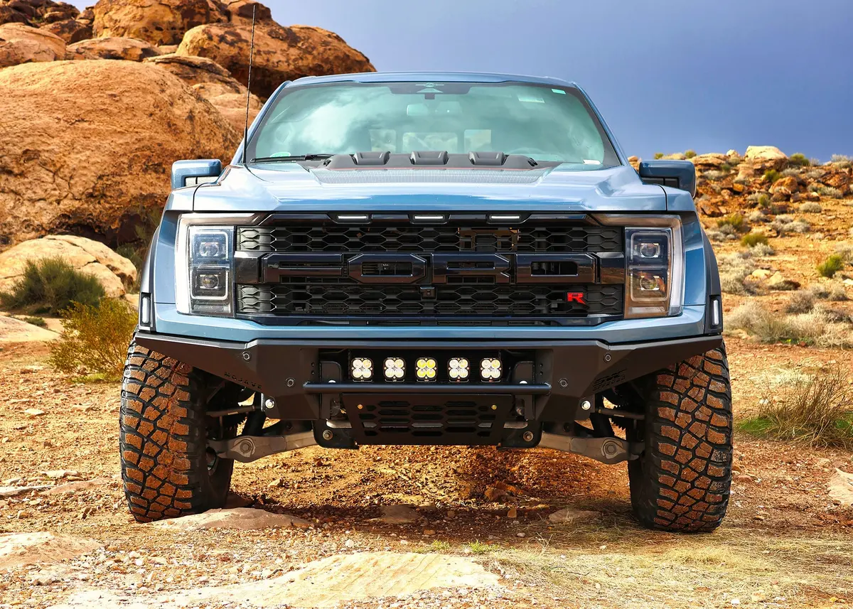 2021+ Ford Raptor Svc Offroad Mojave Bolt On Front Bumper 1