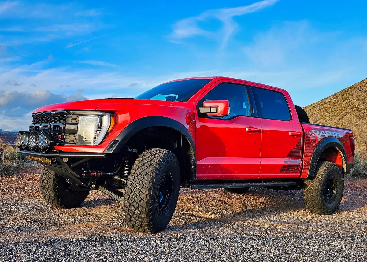 2021+ Ford Raptor R Svc Offroad Baja Bumper / With Svc Offroad Heat Exchanger 1