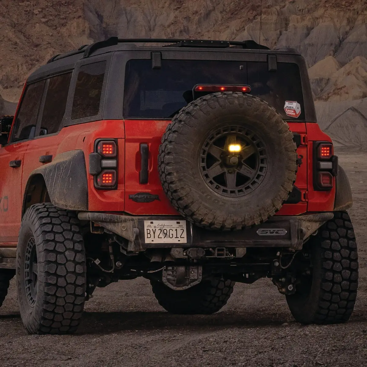 2021+ Ford Bronco/ Bronco Raptor Svc Offroad Baja Rear Bumper 1