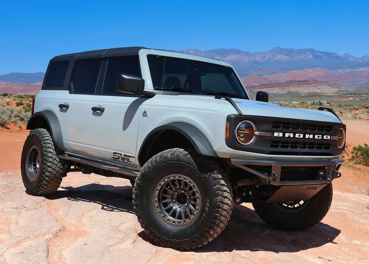 2021+ Ford Bronco / Bronco Raptor Svc Offroad Rock Sliders 1