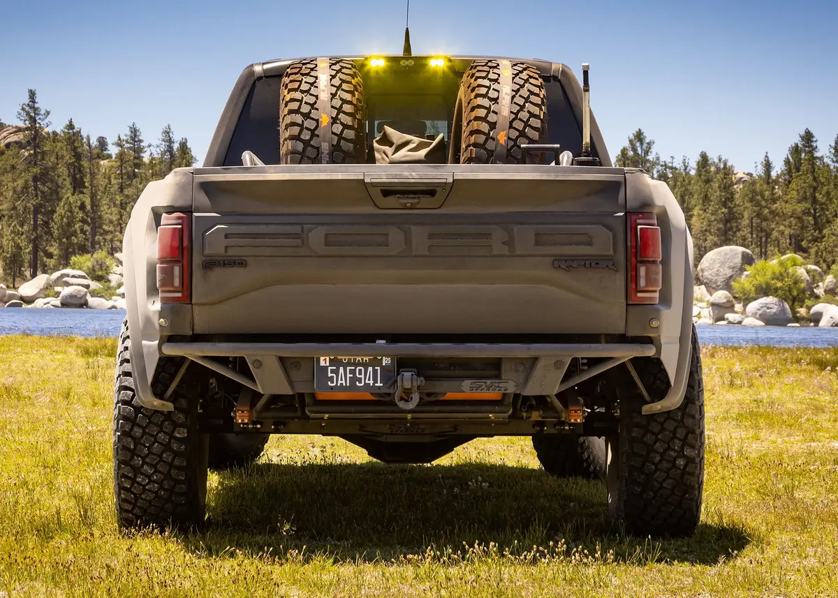 2017-2020 Ford Raptor Svc Offroad Baja V1 Rear Bumper 1