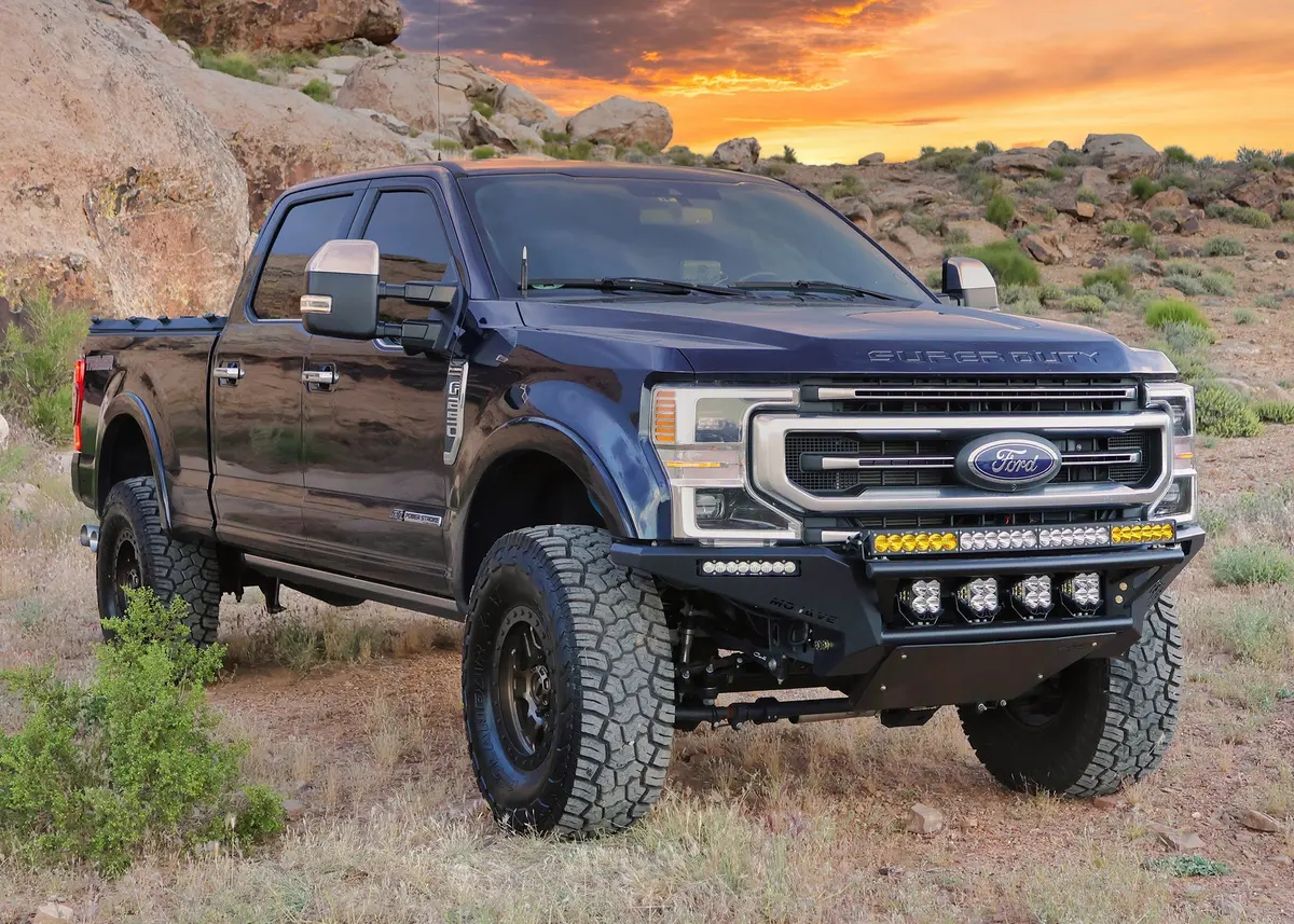 2017-2022 Ford F-250/F-350 Super Duty Svc Offroad Mojave Front Bumper 1