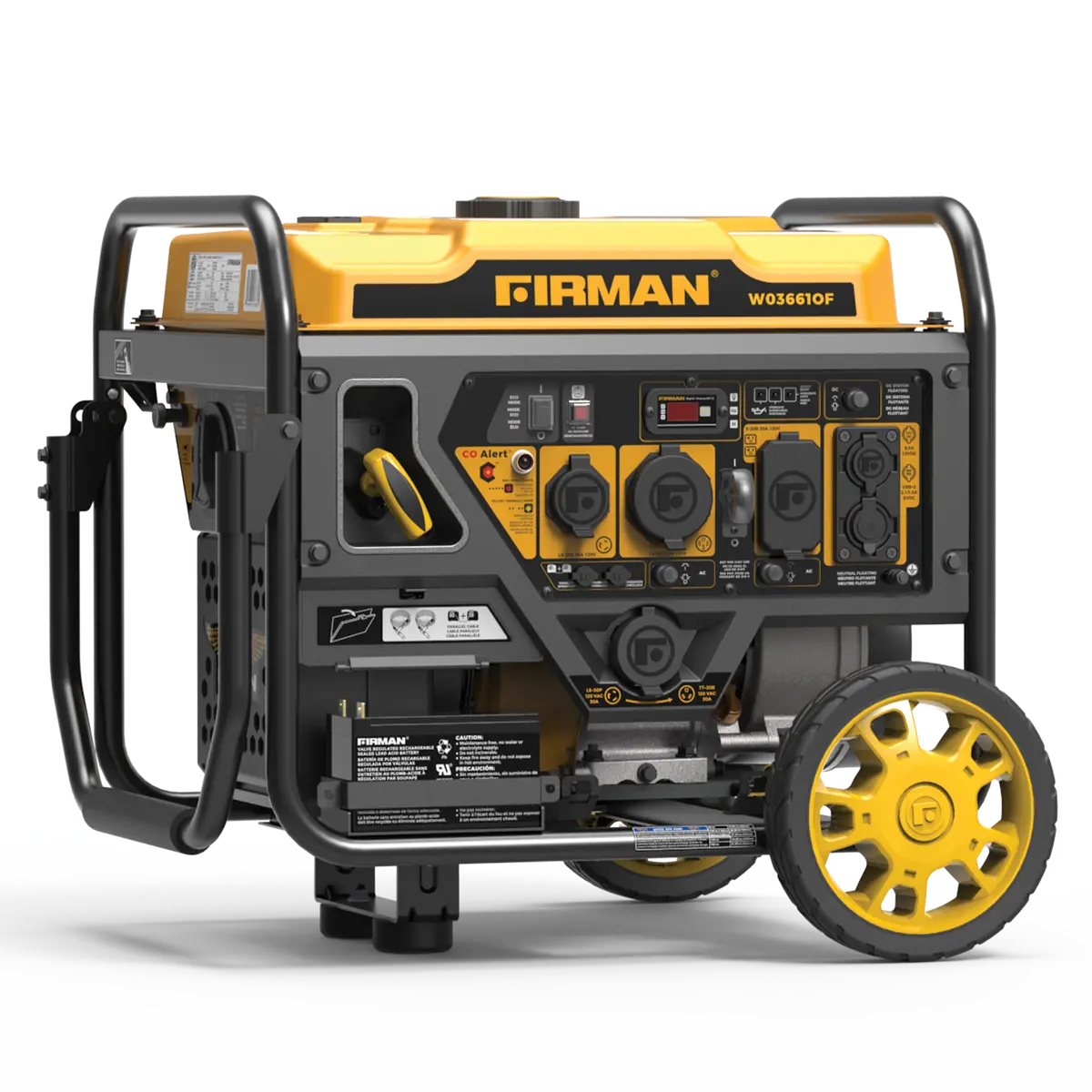 Inverter Open Frame Portable Generator 4500W Recoil Start With Co Alert 1
