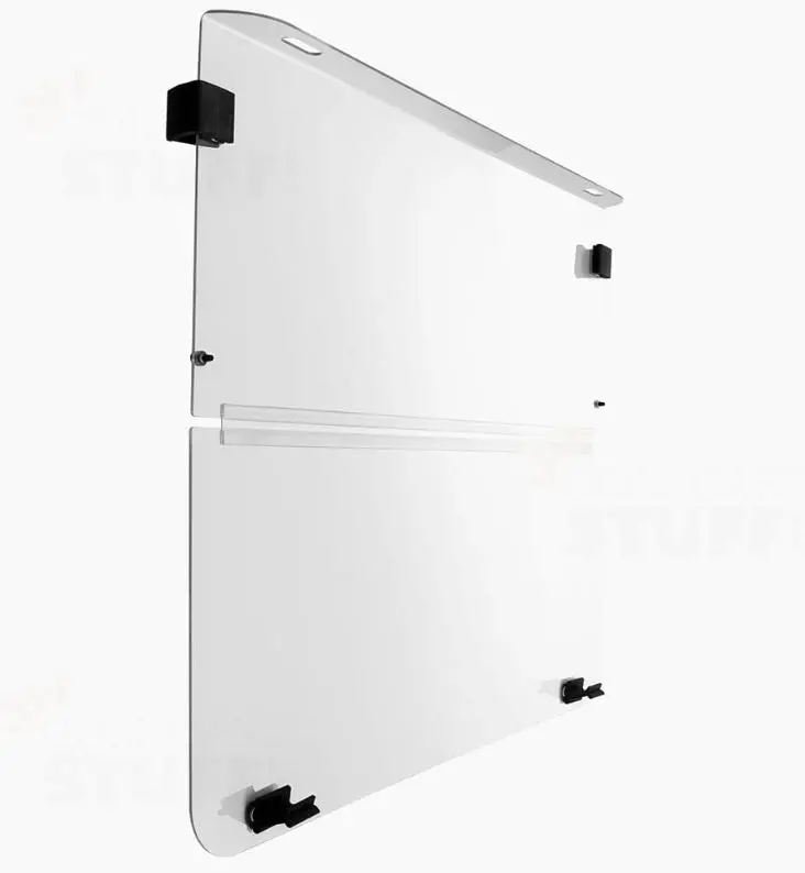 Clear, Folding Windshield For Yamaha G14, G16, And G19 Golf Carts 1995-2002 1