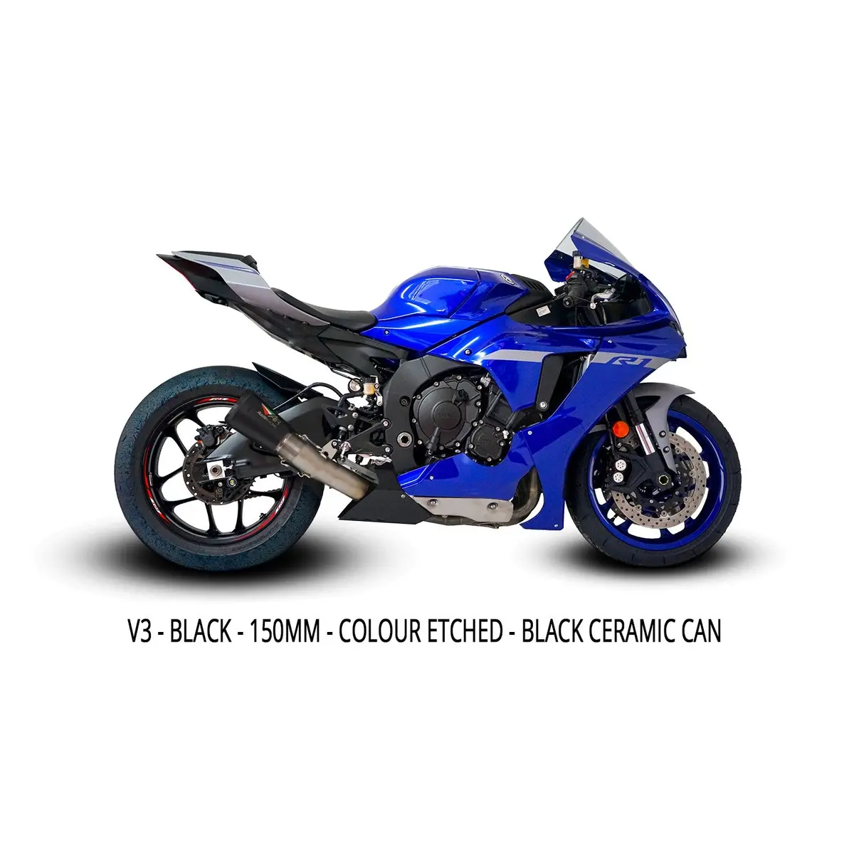 Austin Racing V3 De-Cat Exhaust Systems For 2015-19 Yamaha Yzf-R1, R1M 1