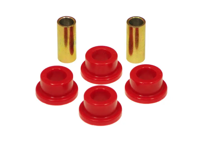 Prothane Standard Straight Shock Bushings – 3/4" Inner Diameter, Red Polyurethane 1