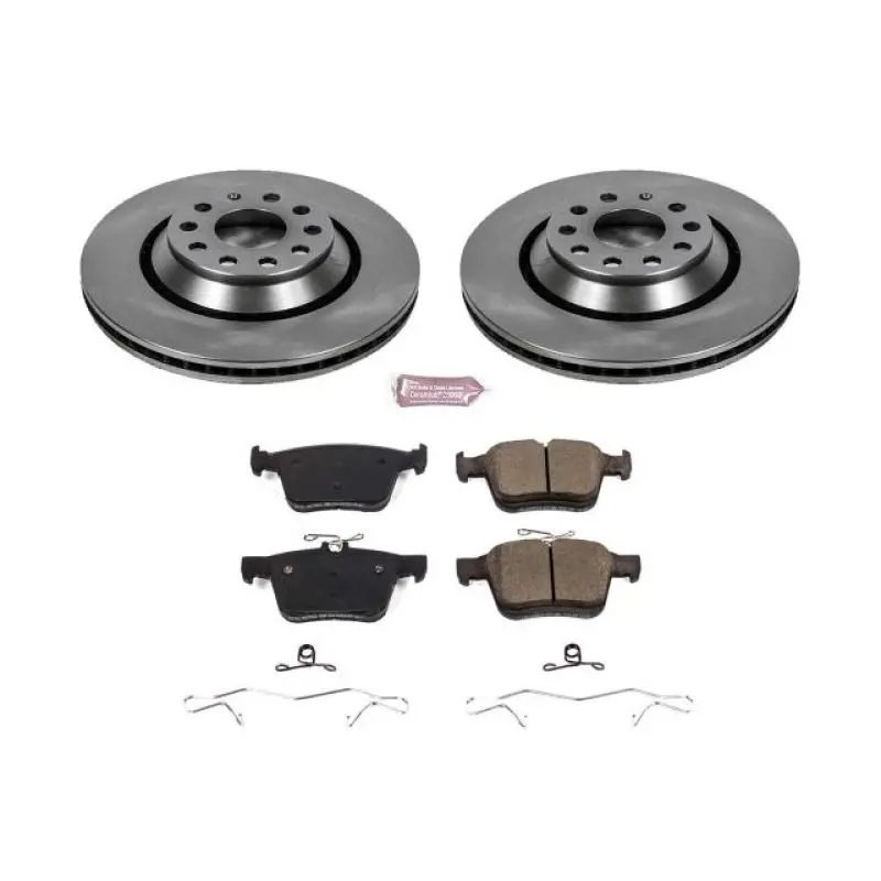 Power Stop Autospecialty Rear Brake Kit For 2017–2018 Audi Rs3 1