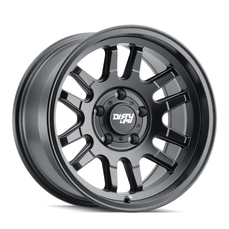 Dirty Life Canyon Matte Black Alloy Wheel – 17X9", 6X139.7 Bolt Pattern, Zero Offset, 106Mm Hub Bore 1
